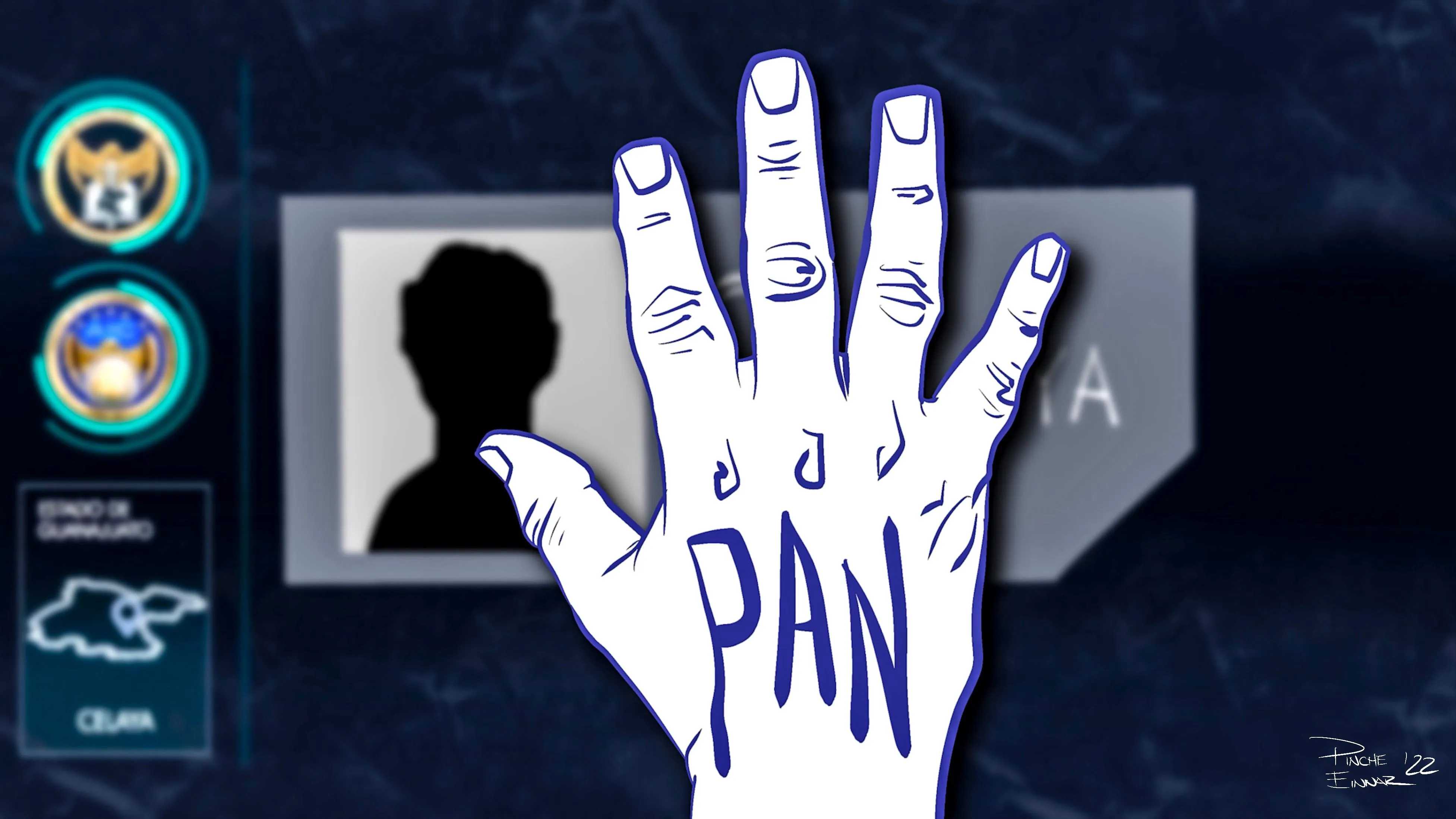 Panistas dan la espalda a regidora tras detención de su hijo, presunto extorsionador