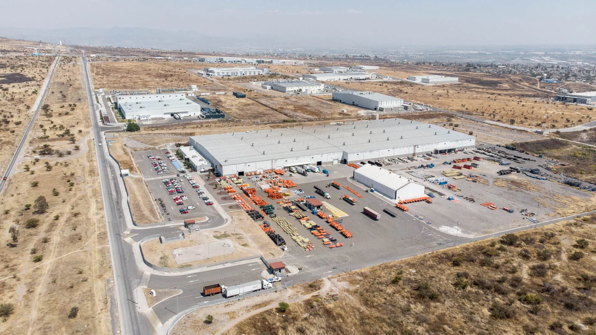 Colinas De León Industrial Park, located in the city of León, Guanajuato. Credit: Juan José L. Plascencia