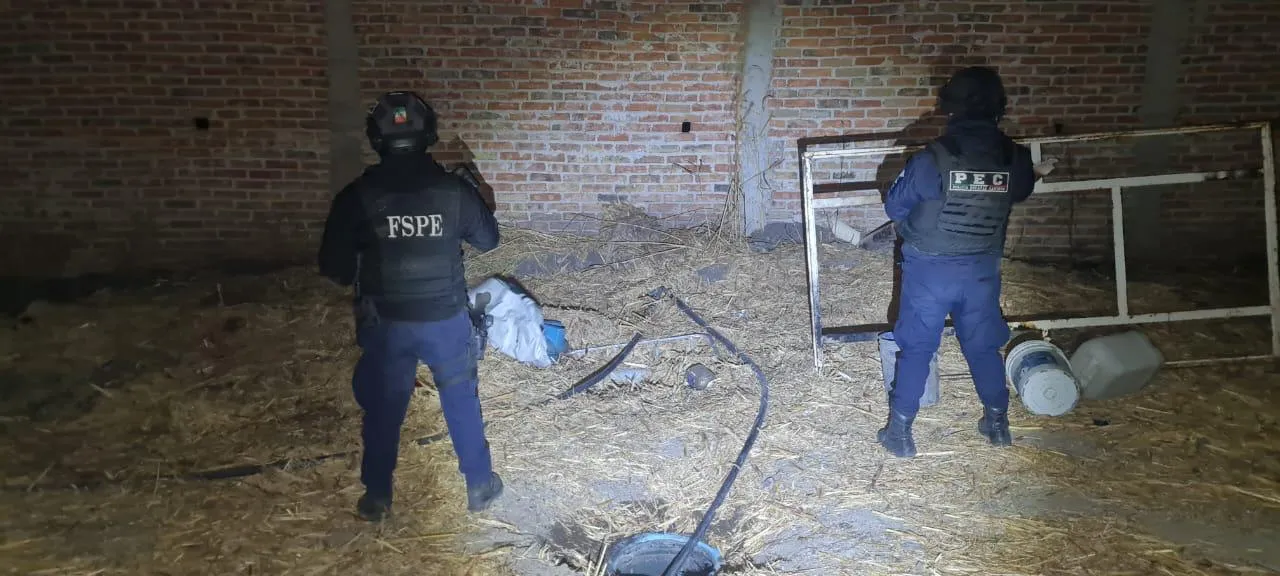 Decomiso de huachicol