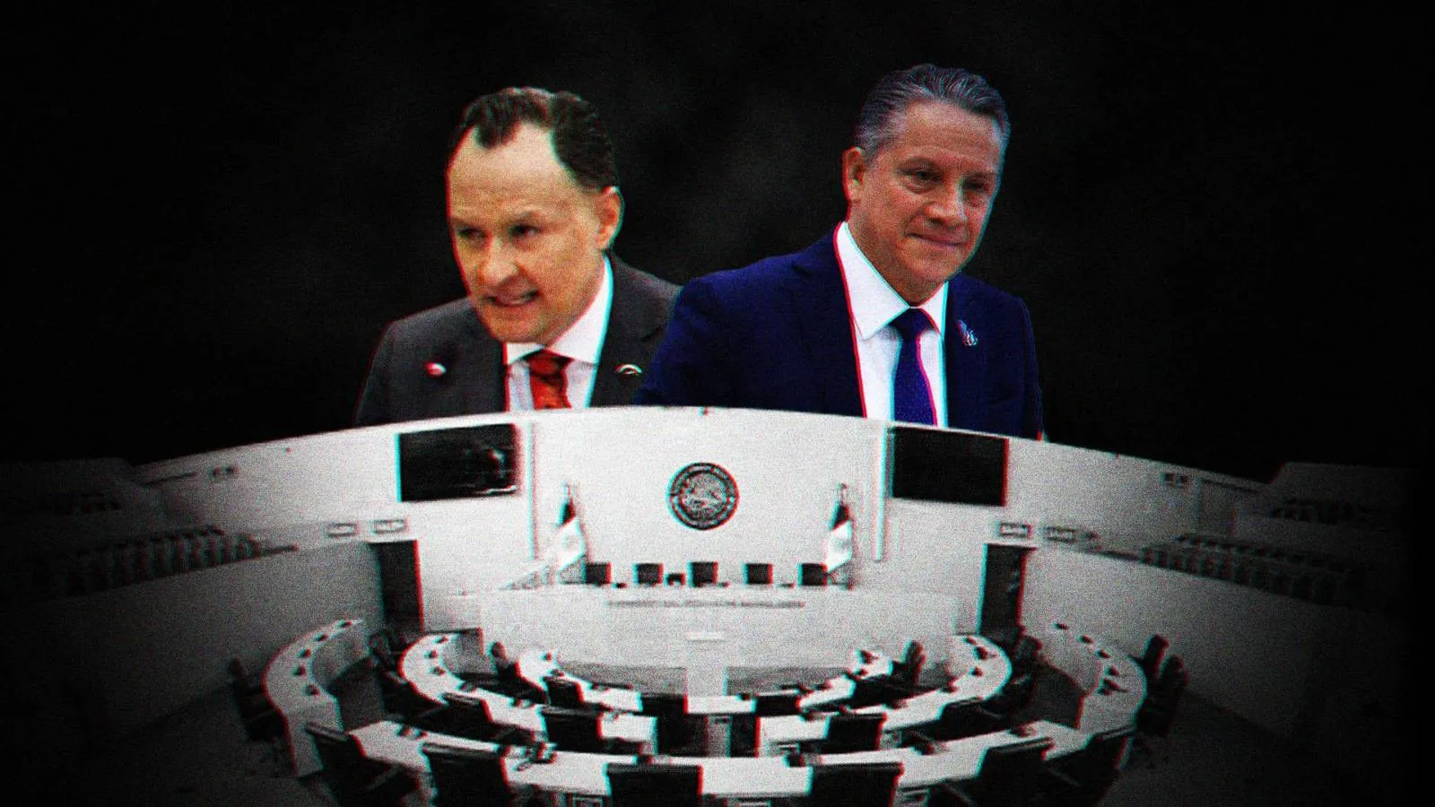 Vázquez y Aguado, aspirantes a fiscal, cabildean en encerronas con PAN y PRI