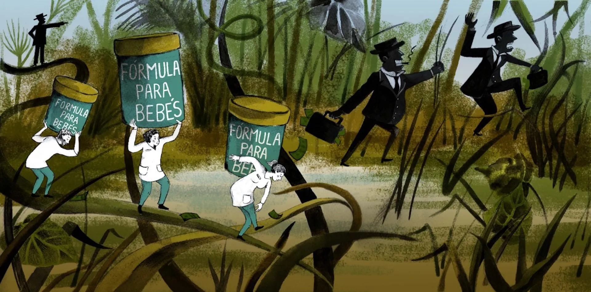 La industria de fórmulas para bebés atenta contra la lactancia materna