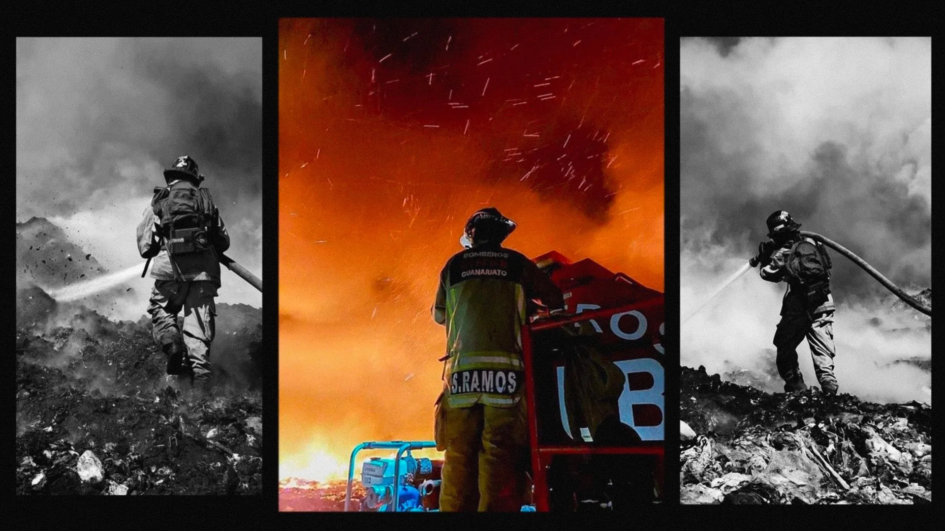 Un incendio que se pudo evitar ahoga a la capital, mientras el alcalde juega al bombero