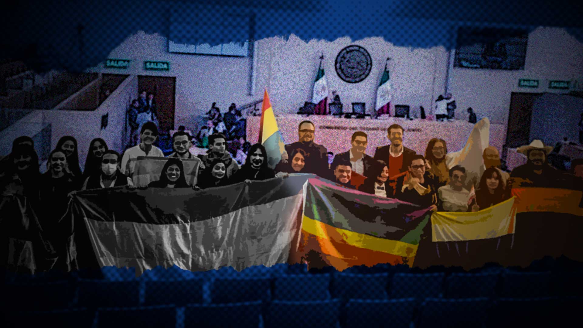 “La realidad va a alcanzar al PAN” dice comunidad LGBT+ al exigir desde Casa Legislativa que se destrabe agenda