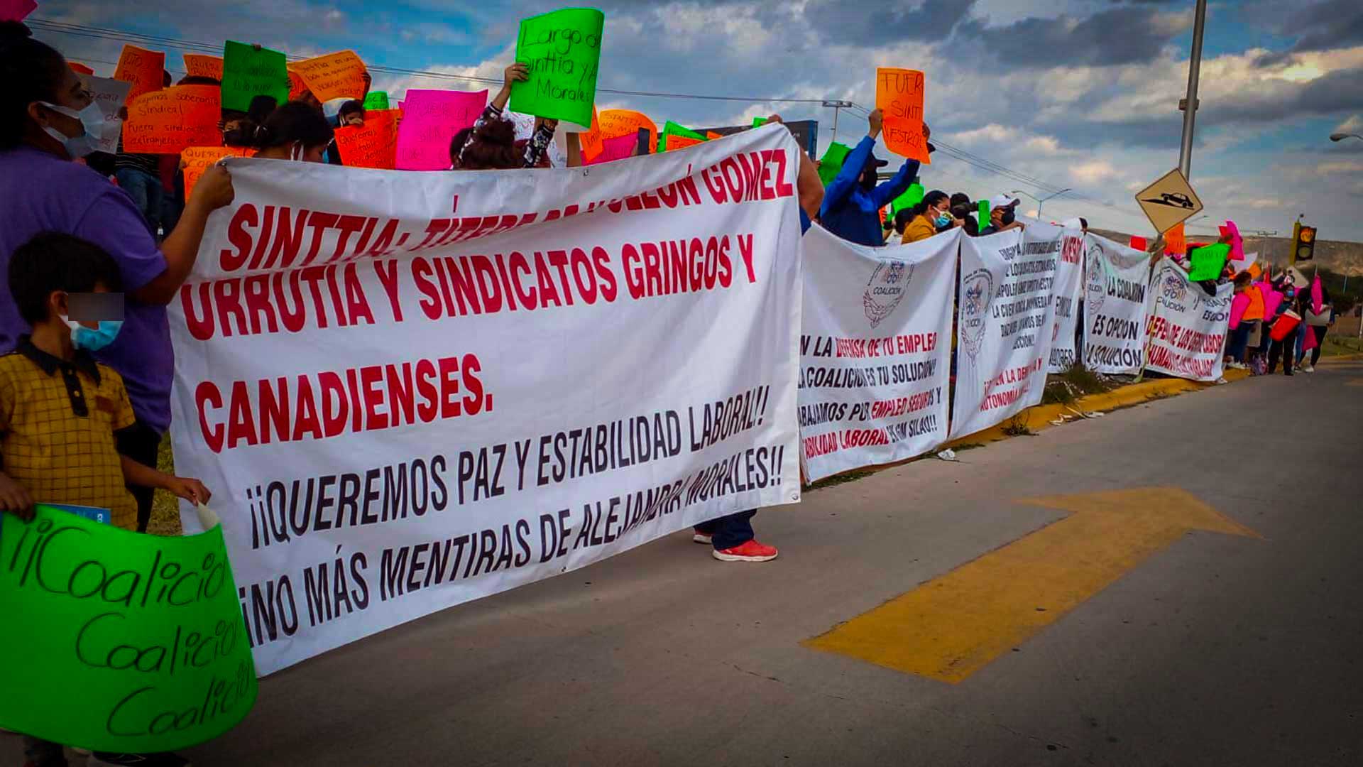 ‘Calienta’ elección en GM protesta de cetemistas, ligan a independientes con ‘Napito’