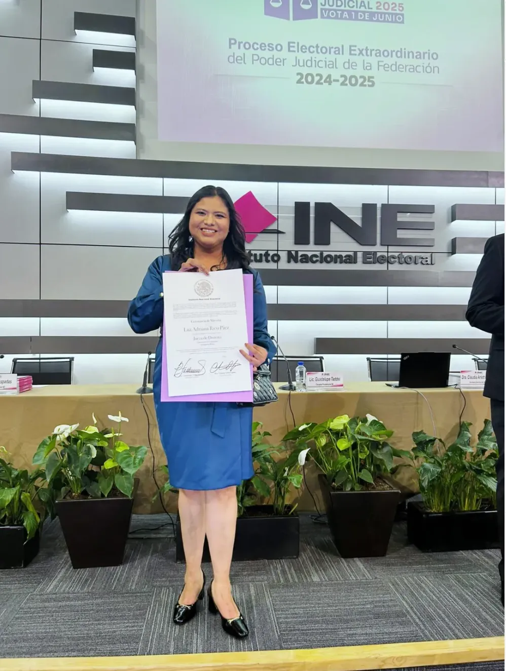 Jueza Luz Adriana Rico Páez