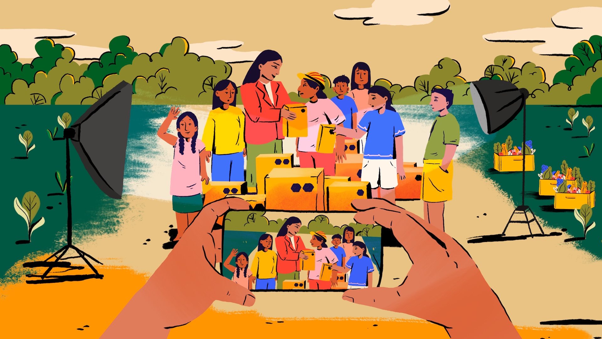 The two faces of philanthropy: the cost of donations of ultraprocessed food