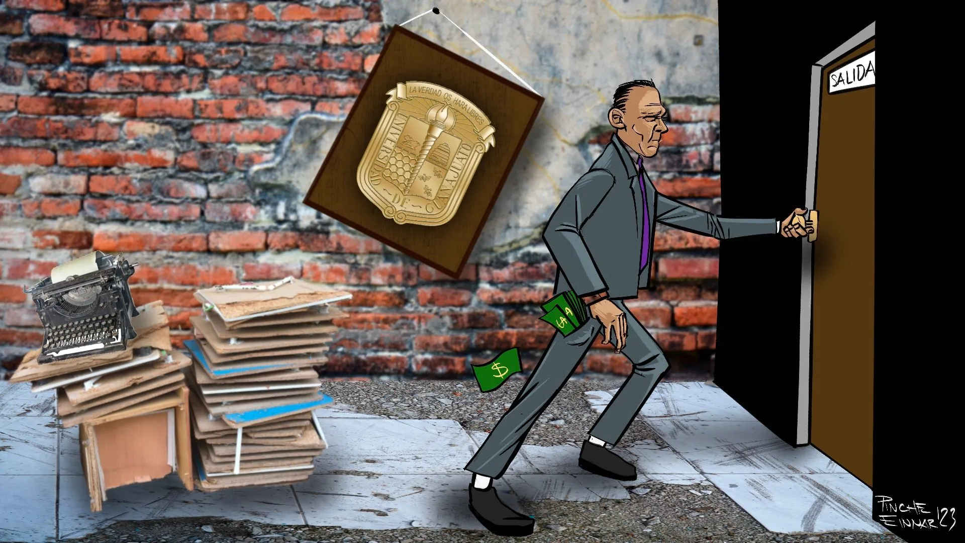 Termina la era Agripino con la Universidad de Guanajuato inmersa en crisis laborales, legales y de legitimidad