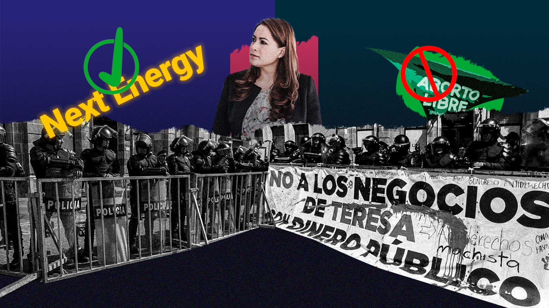 Se impone gobernadora: avala Congreso deuda de más de 12 mil mdp con Next Energy y reformas antiaborto