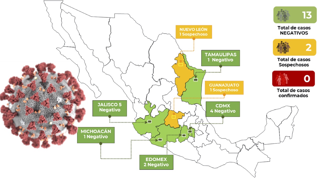 Bajo observación posible caso de Coronavirus en León; la afectada es una mujer que viajó a China 