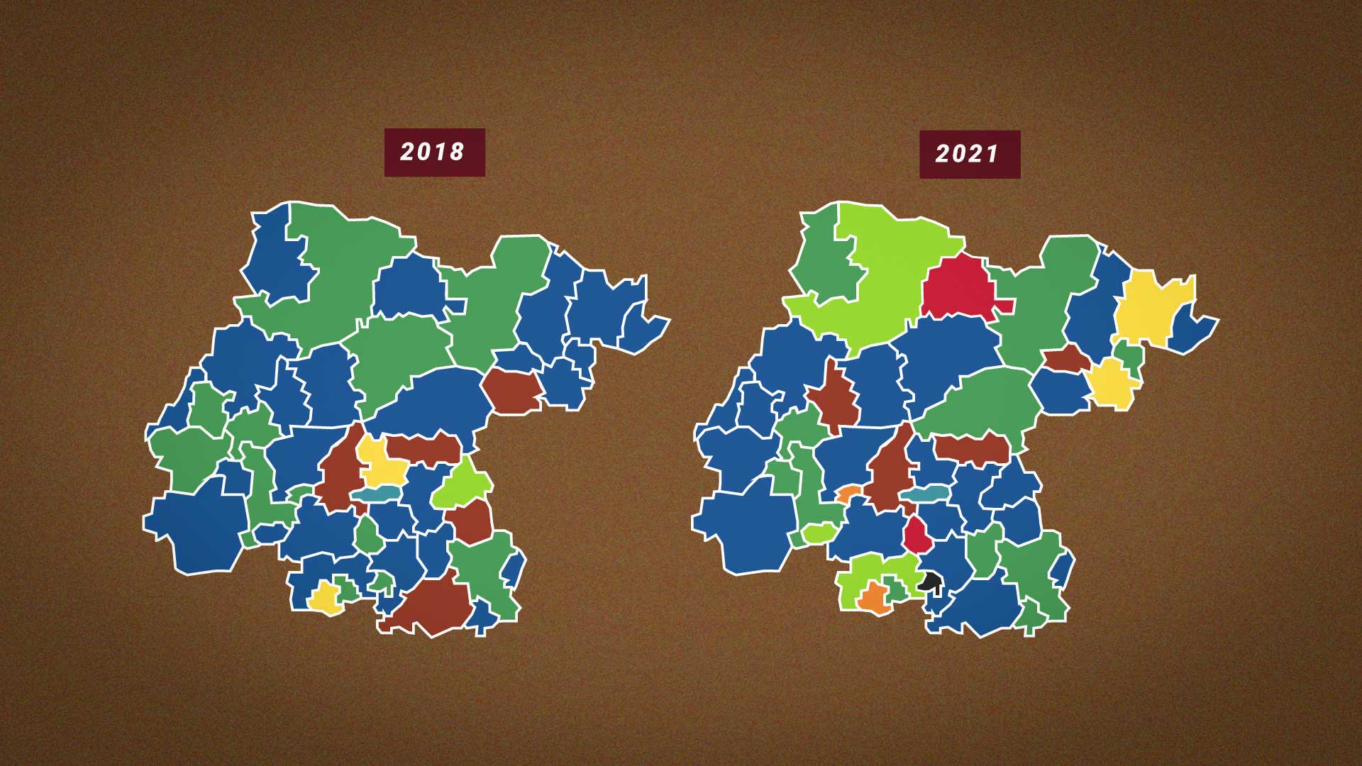 Se duplica población gobernada por mujeres, bajan alcaldes de partidos grandes y arriban nuevas fuerzas
