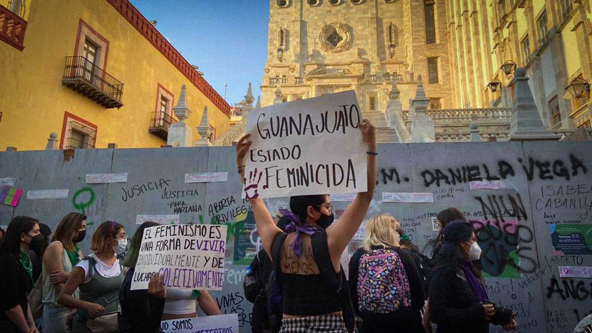 Las mujeres de Guanajuato exigen pare la impunidad