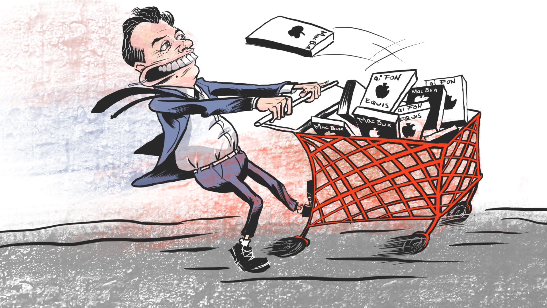 Con Ricardo Narváez llega el lujo al Congreso: le compran celular de 26 mil pesos