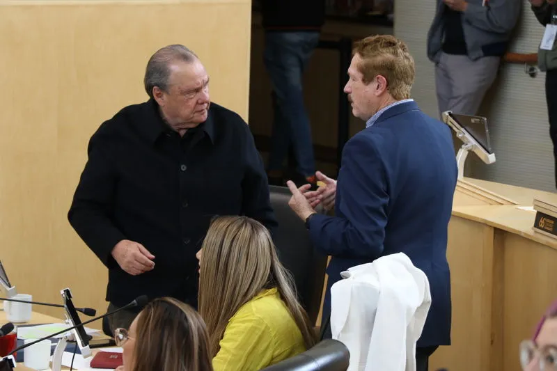 David Martínez con Juan Carlos Romero