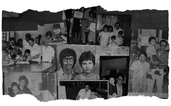 Milo Vela, fotos familiares. Foto: Ilse Huesca.