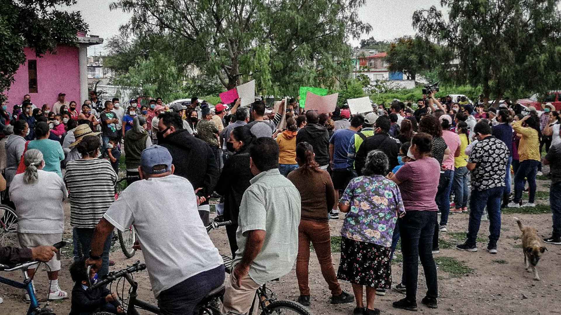 Resistencia de pobladores de Aldama a relleno privado autorizado a escondidas por SMAOT y Ricardo Ortiz