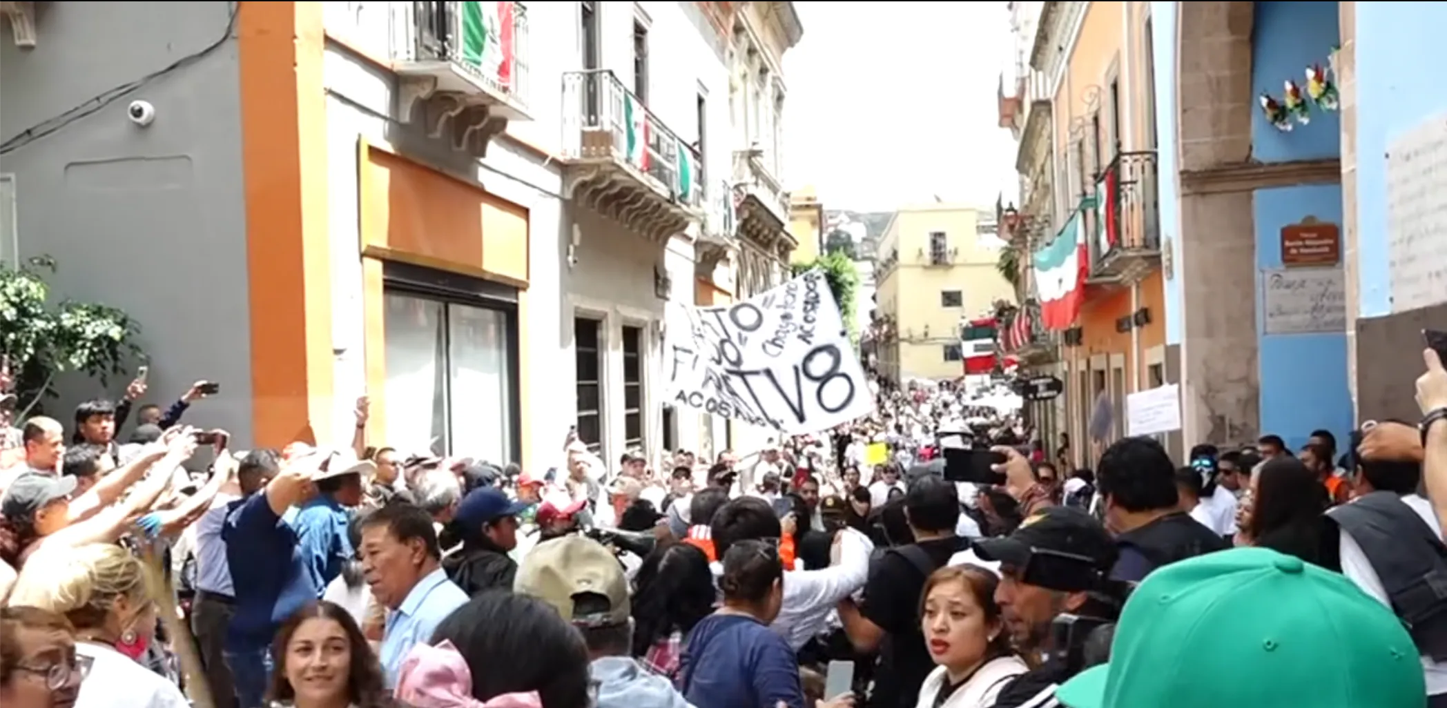 Captura protestas Guanajuato
