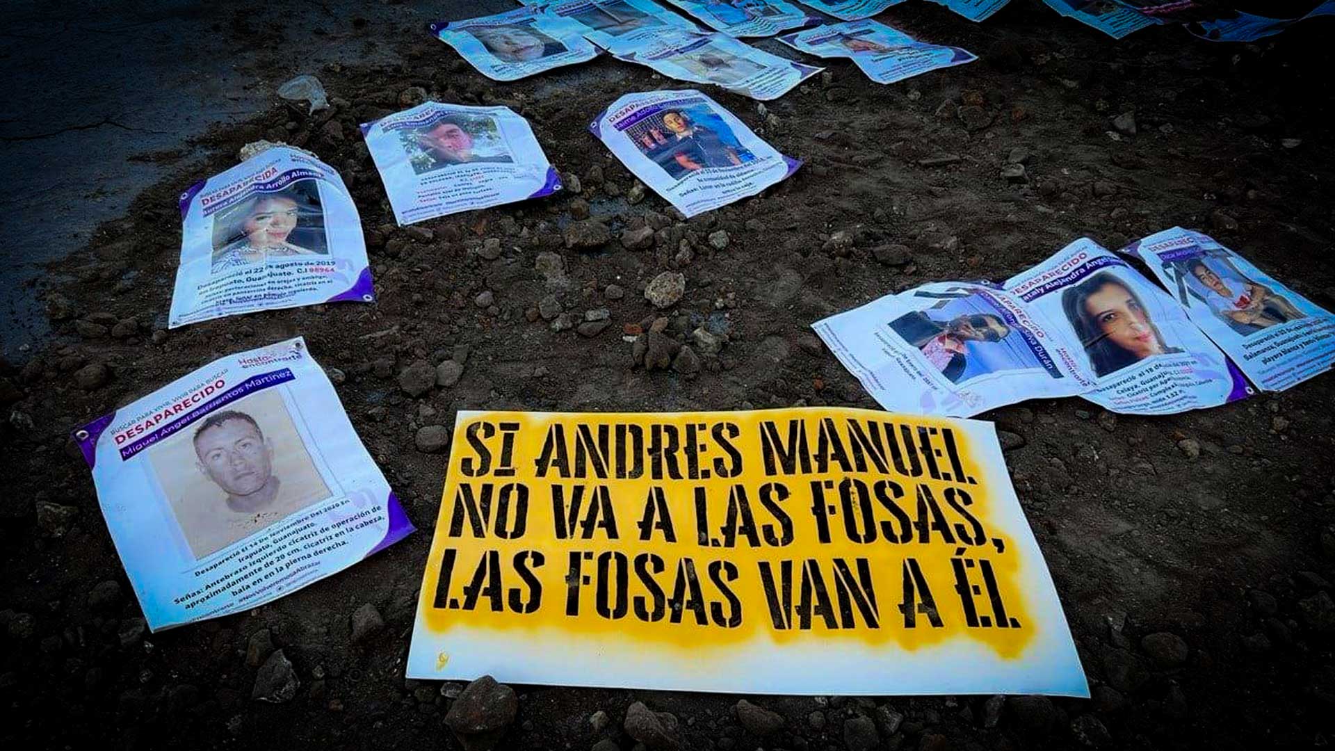 Familiares de desaparecidos en Guanajuato exigen a AMLO reconocer crisis de violencia