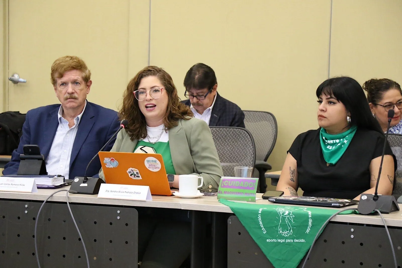 Sandra Pedroza, diputada de MC. Fotografía especial