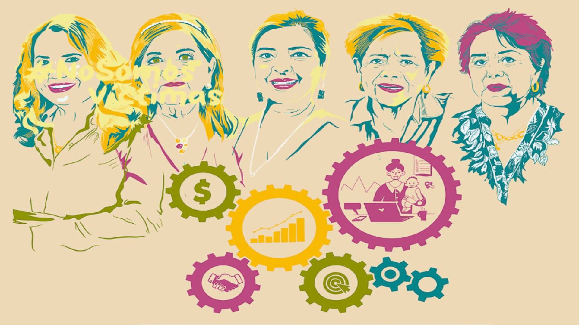 Las mujeres que toman su lugar