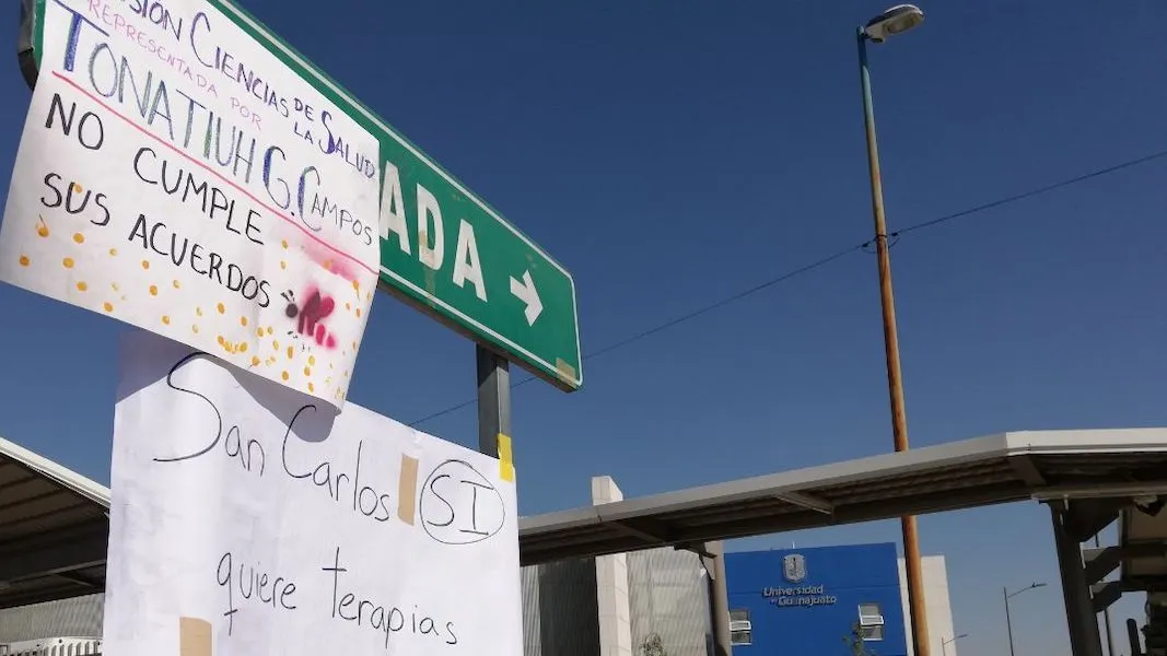Estudiantes del Campus San Carlos de la UG mantendrán en suspenso continuidad del paro