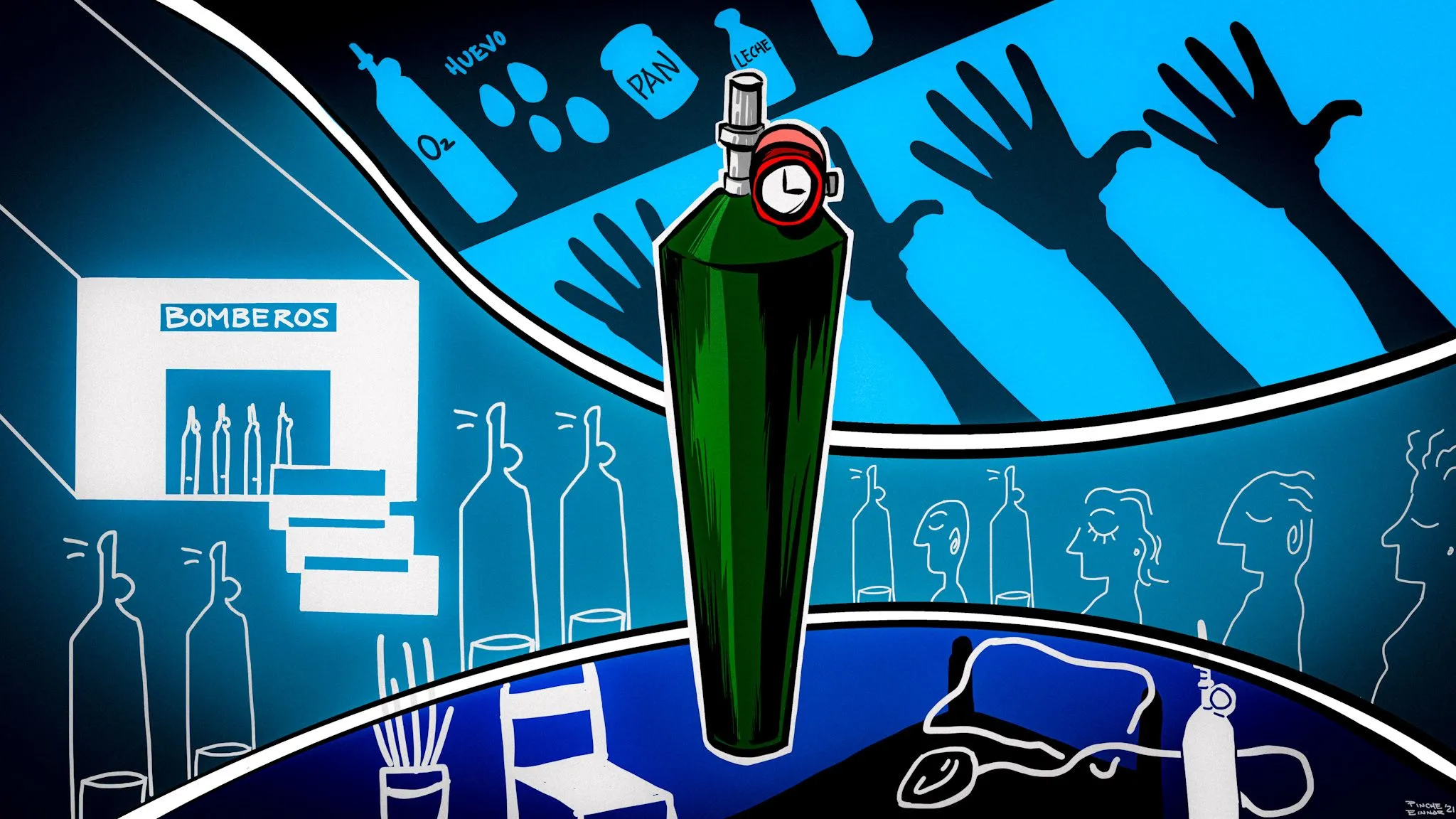 Hasta que el oxígeno alcance