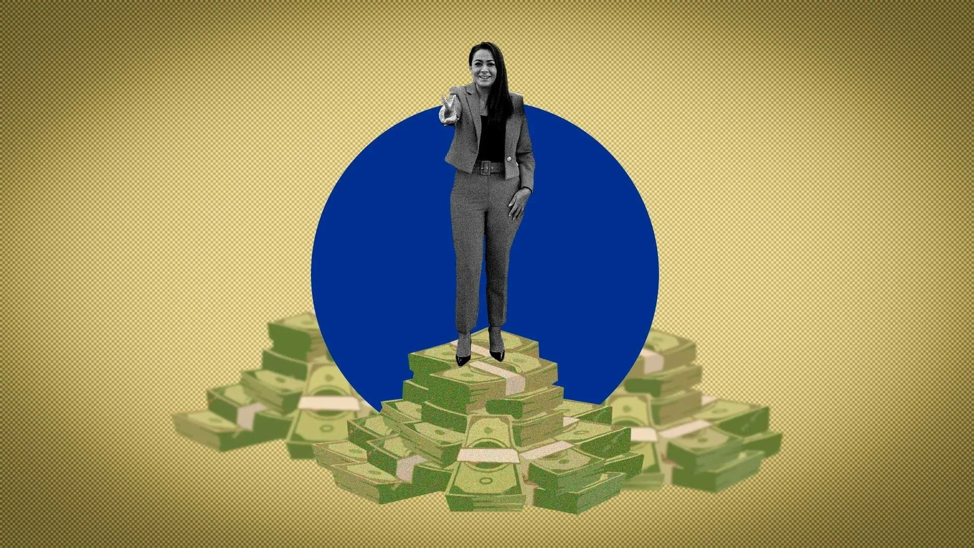 Gastó Jiménez casi 4 millones en su primer informe; niega Gobierno costo de pulseras brillantes y otros gastos.