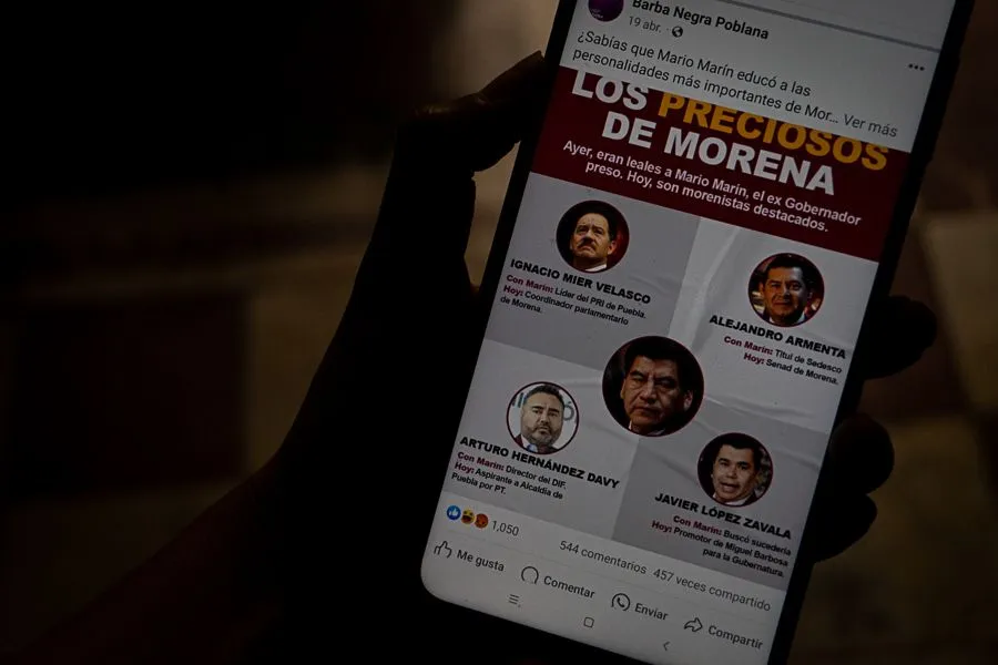 Redes de desinformación buscan incidir en las elecciones de Puebla