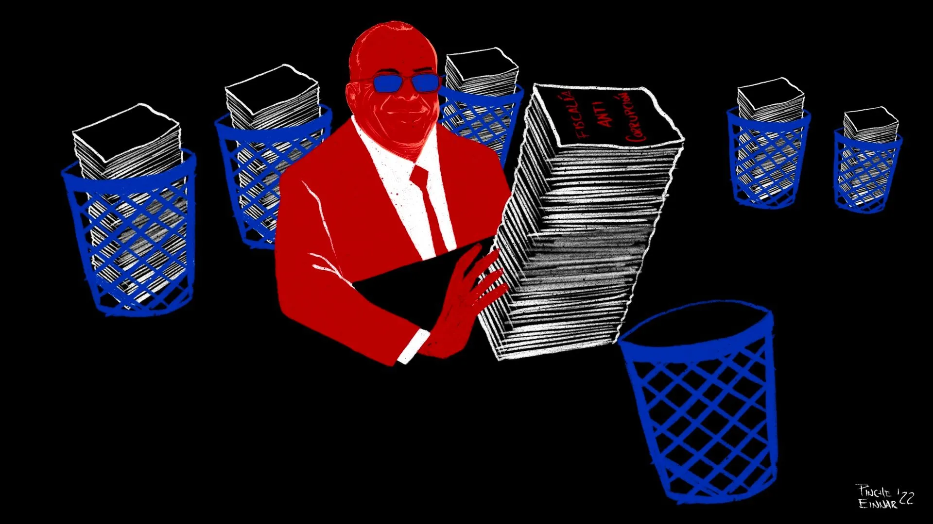 Combate a la corrupción: la farsa encabezada por Medina Torres 