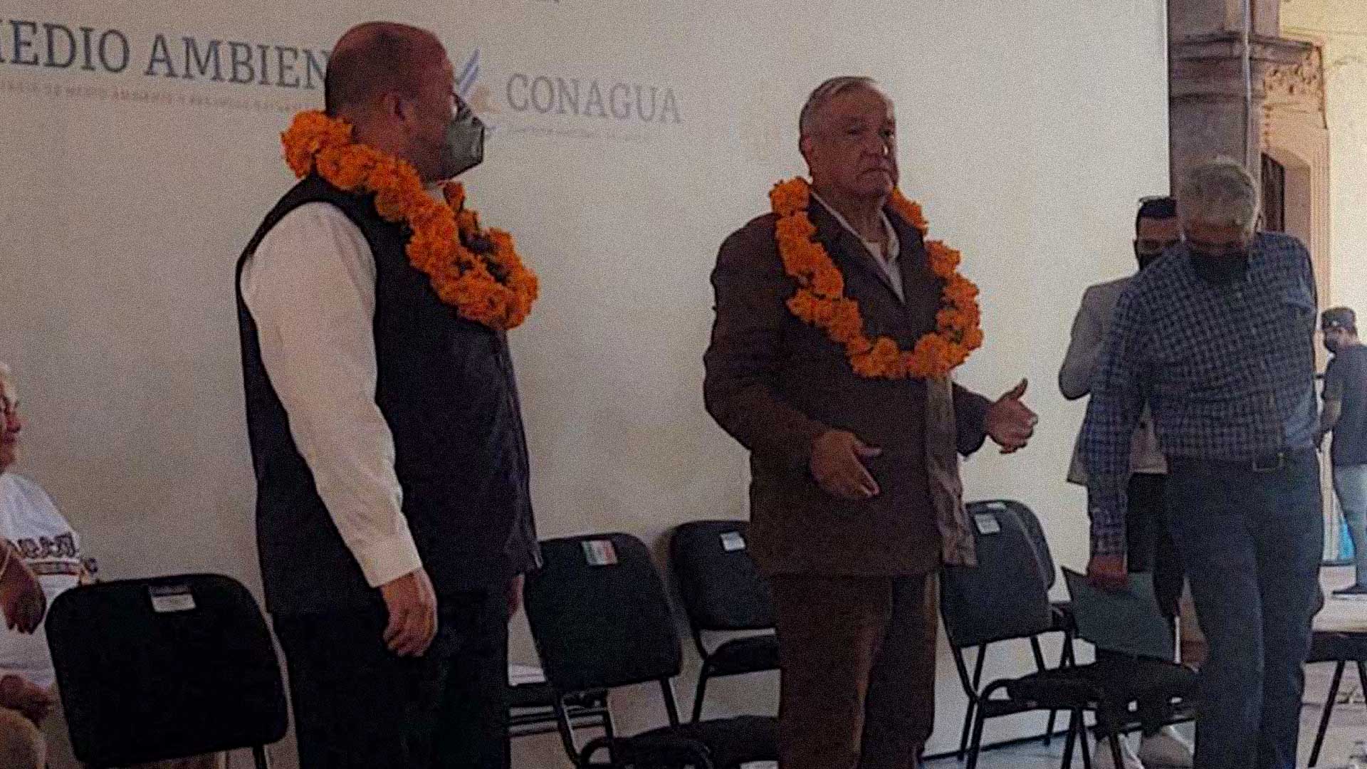 Acuerdan pueblos con AMLO Presa Zapotillo a 80 m