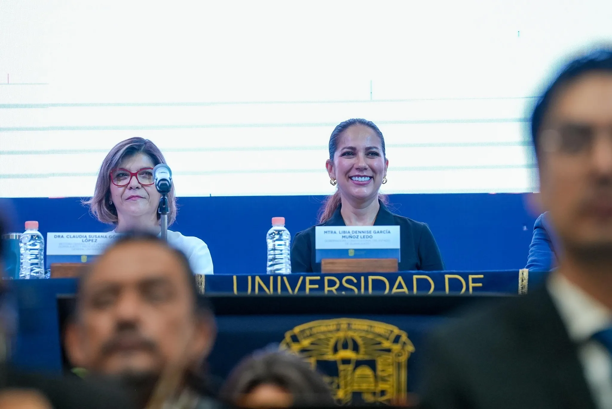Foto: Especial La gobernadora fue invitada a una ceremonia en la UG