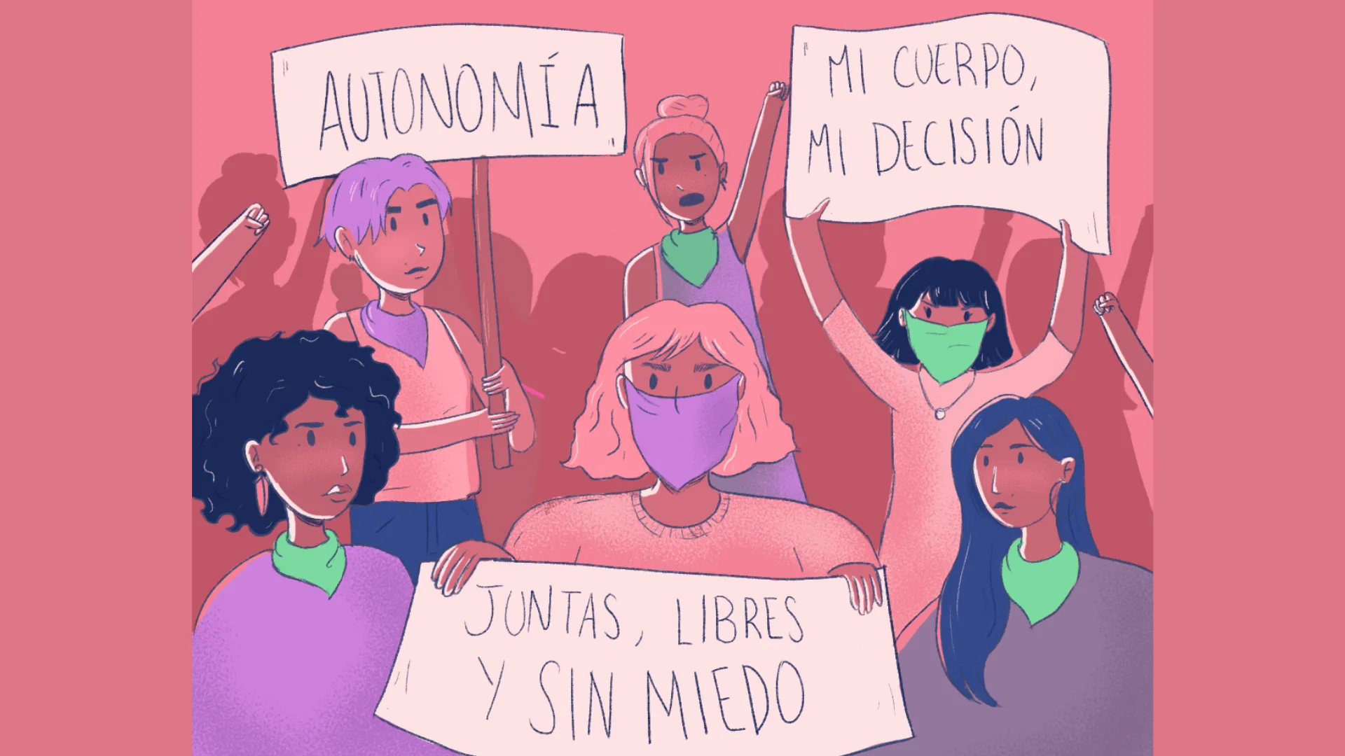 Morras en resistencia por la autonomía de las mujeres