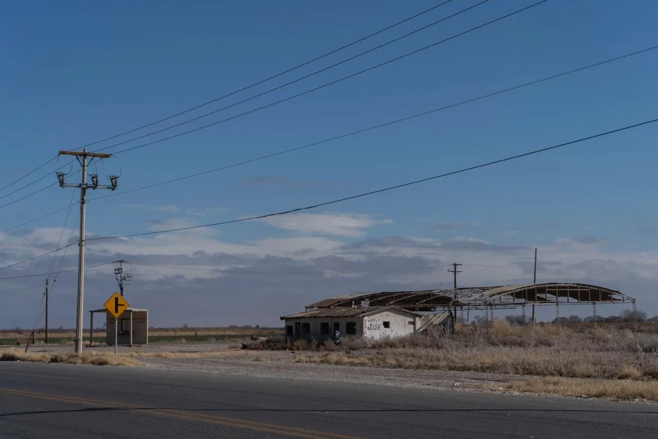 Panorámica de Guadalupe, en el Valle de Juárez, donde Los Escajeda encabezaron una organización criminal que por años sometió a los pobladores de este territorio paralelo al río Bravo para el tráfico de drogas. Foto: Alicia Fernández / La Verdad