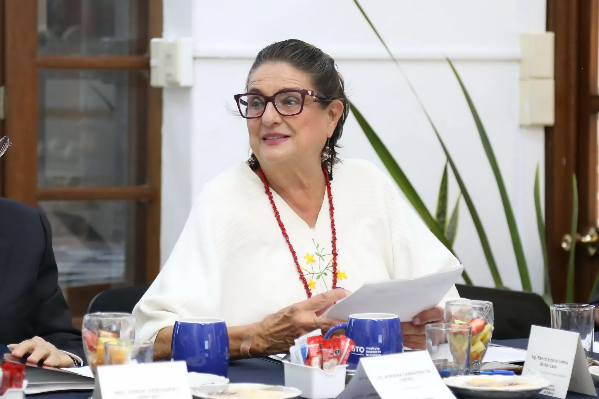 Adriana Camarena de Obeso, directora del Forum Cultural Fuanajuato.