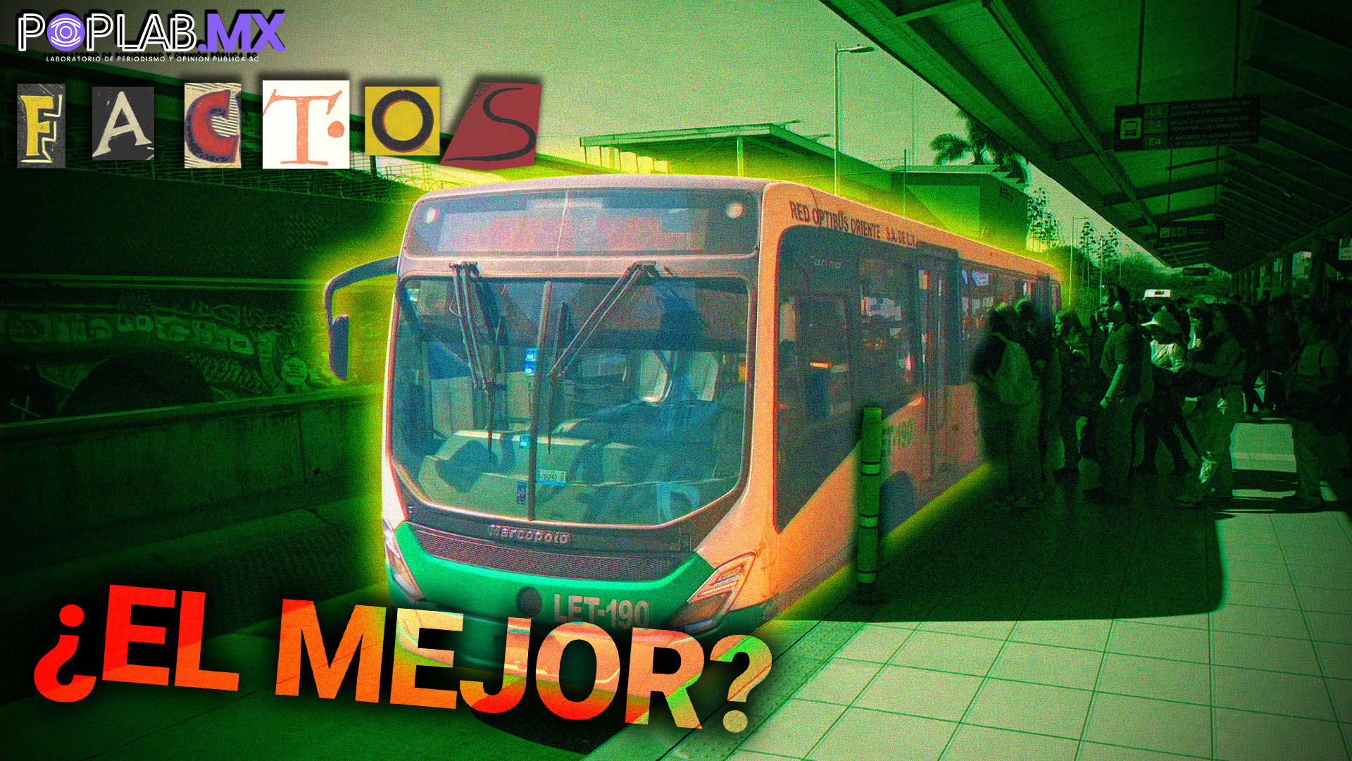 El mejor sistema de transporte público… que no sirve