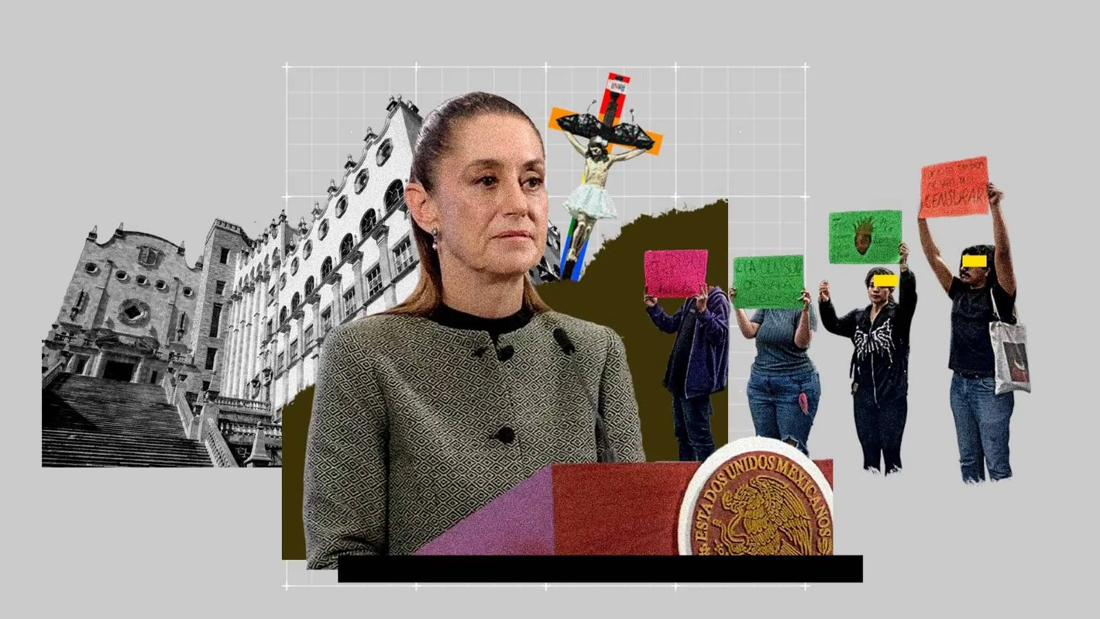 Llama Sheinbaum a defender libertad de expresión ante censura de la UG