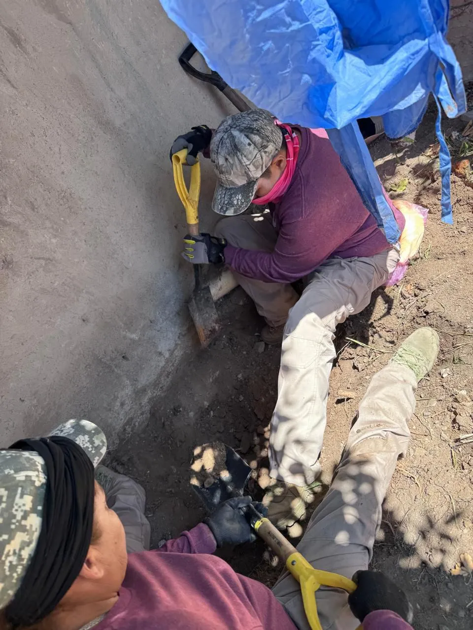 Brigada de Búsqueda del Colectivo Hasta Encontrarte. 