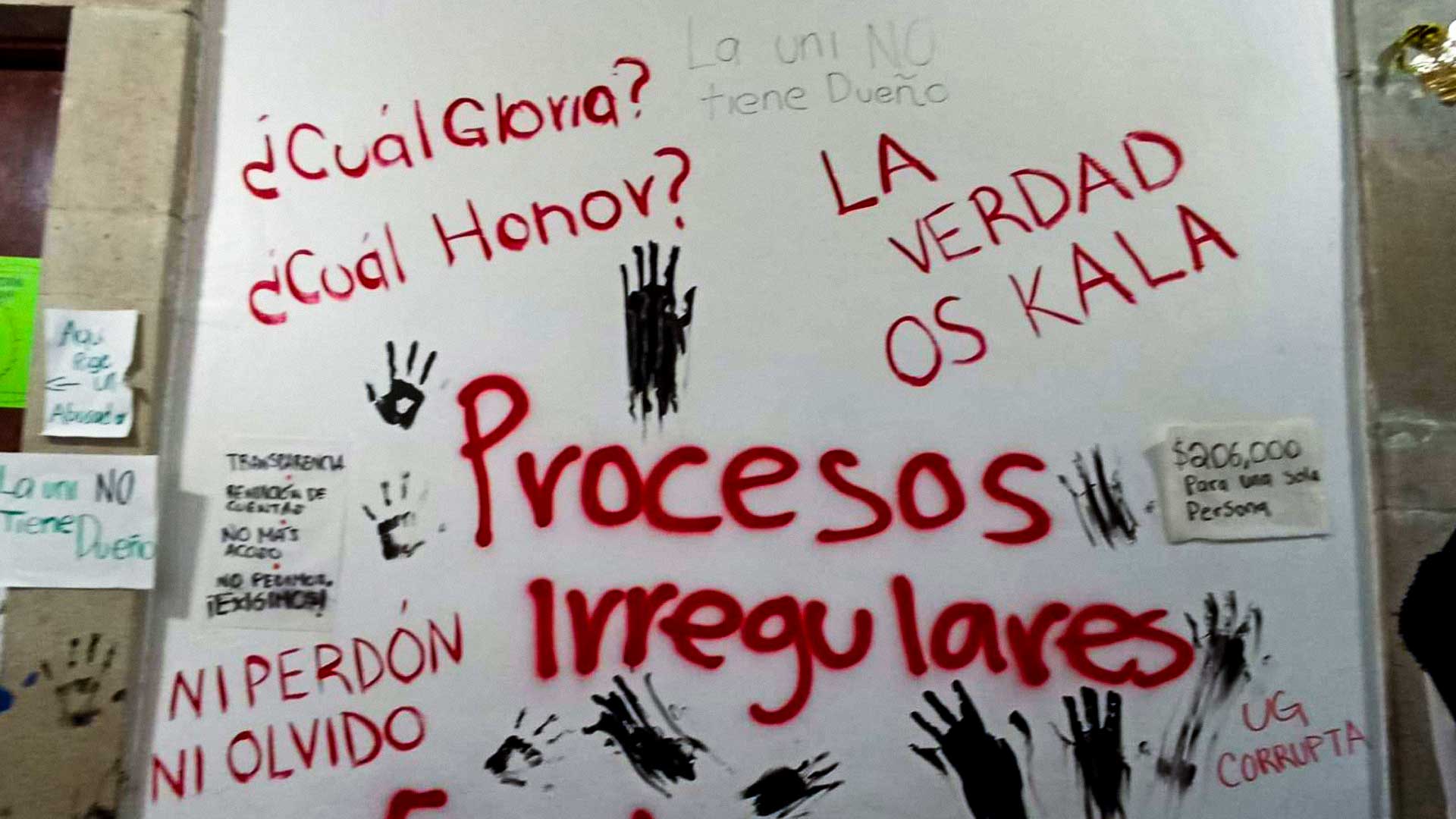 Le estalla a Agripino nuevo paro universitario a días de su relevo 