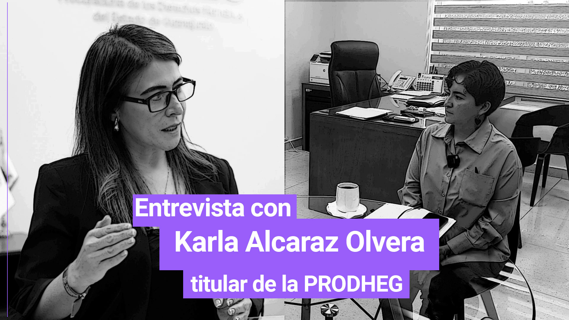 No hay rezago ni partidismo en PRODHEG: Karla Alcaraz, primera procuradora