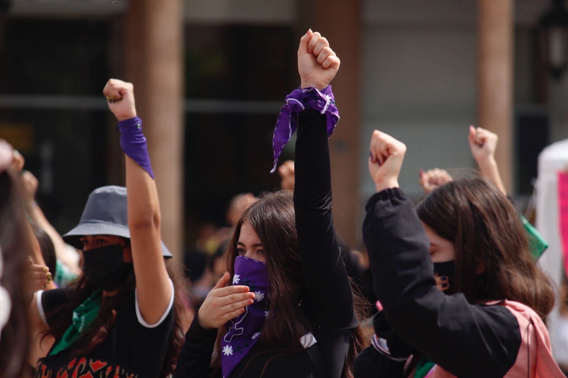 "Un minuto de ruido porque nos quieren calladas"
