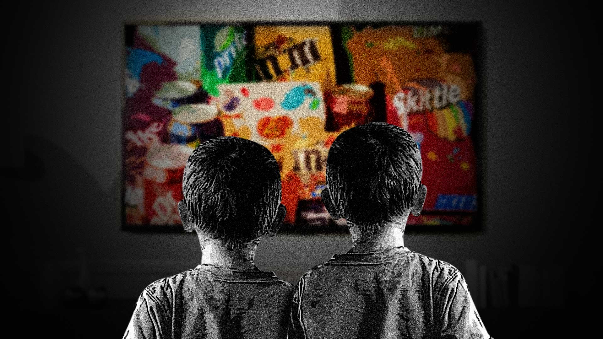 Indefensos niños y niñas frente a la agresiva publicidad de la industria alimentaria