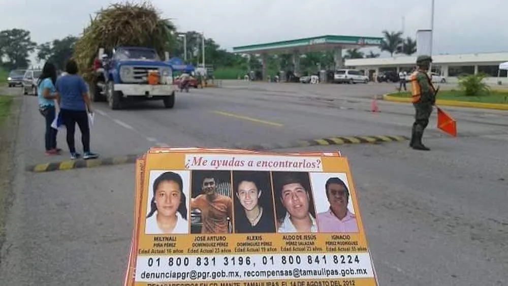 Diez años de buscar a sus desaparecidos en carreteras de Tamaulipas