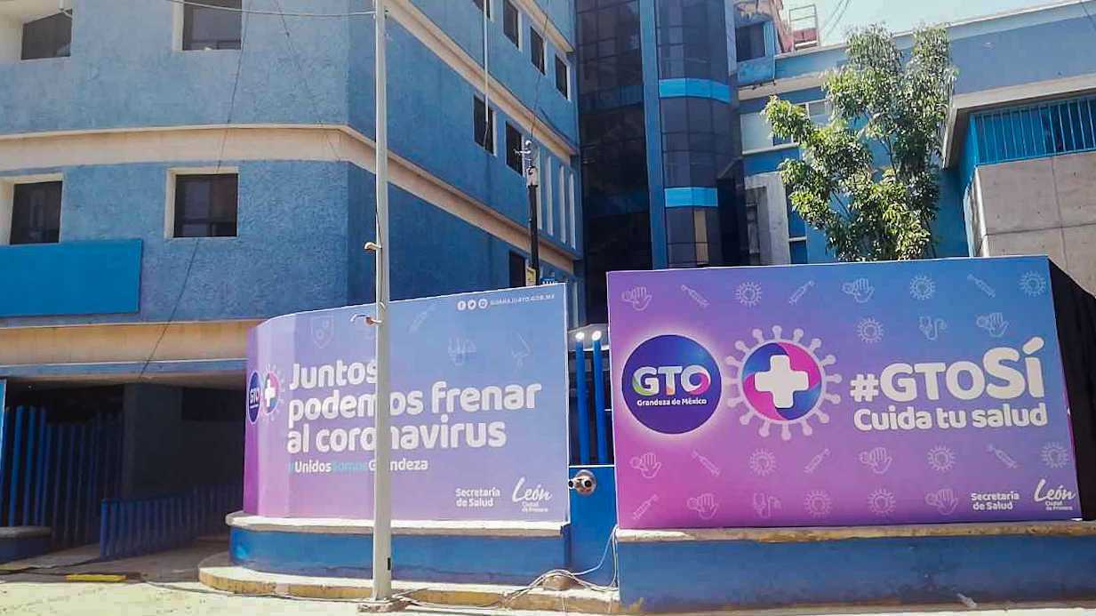Visitante de la Ciudad de México es el primer fallecido en el hospital COVID de Guanajuato
