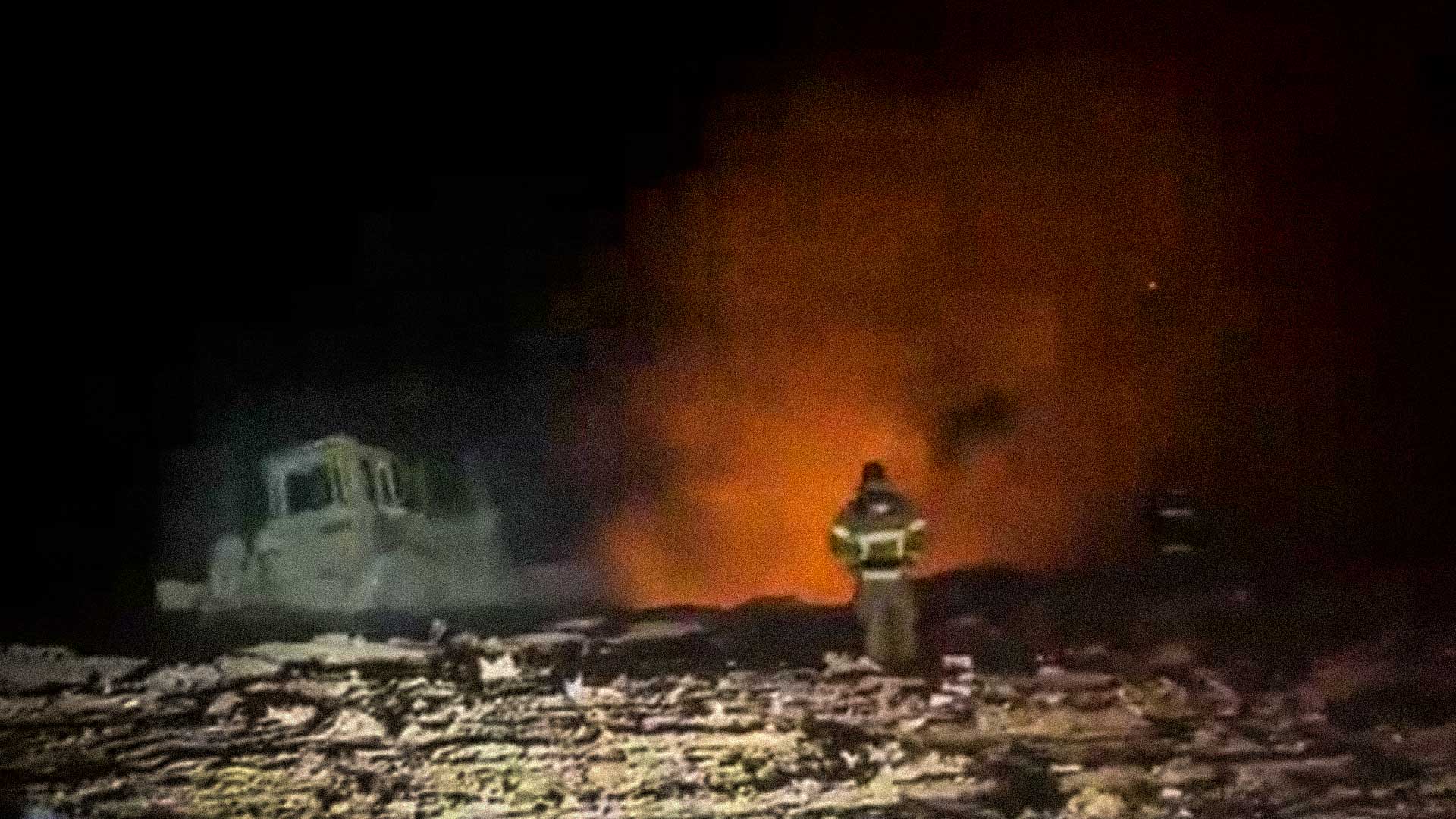 Arde relleno sanitario manejado por Wink-Tec, como alcalde, Ricardo Villarreal la vendió como empresa profesional