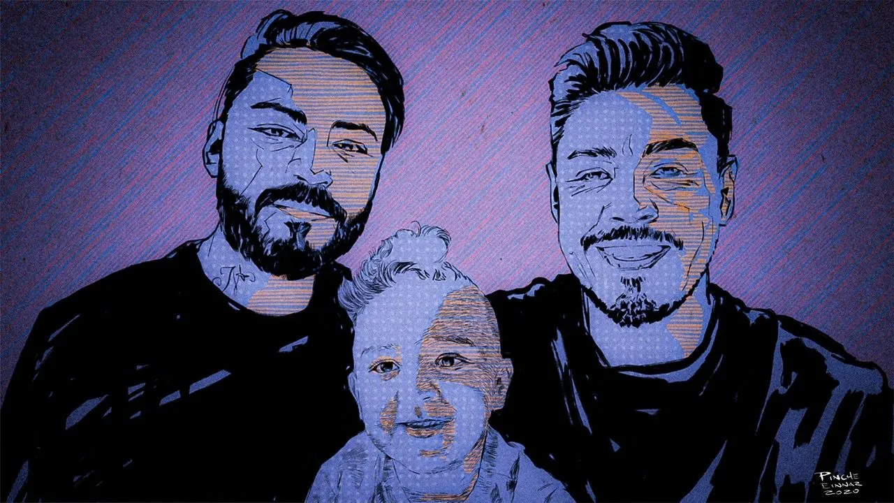 Triunfa pareja homoparental contra discriminación y da familia a Emiliano