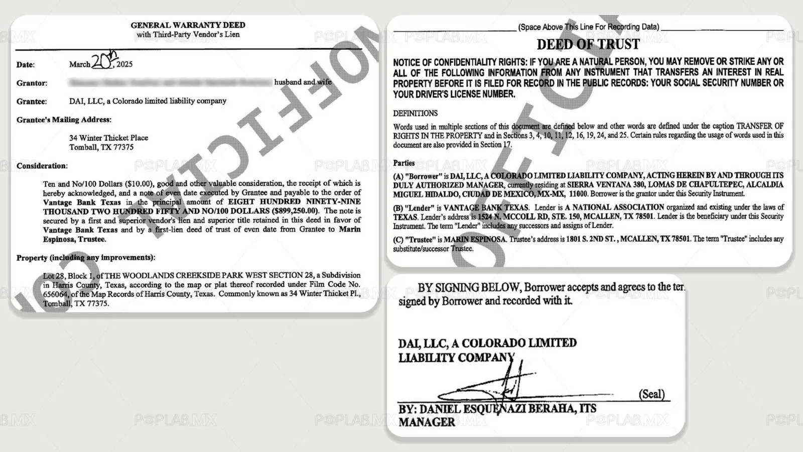 solicitud de préstamo (La casa de Diego Sinhue)