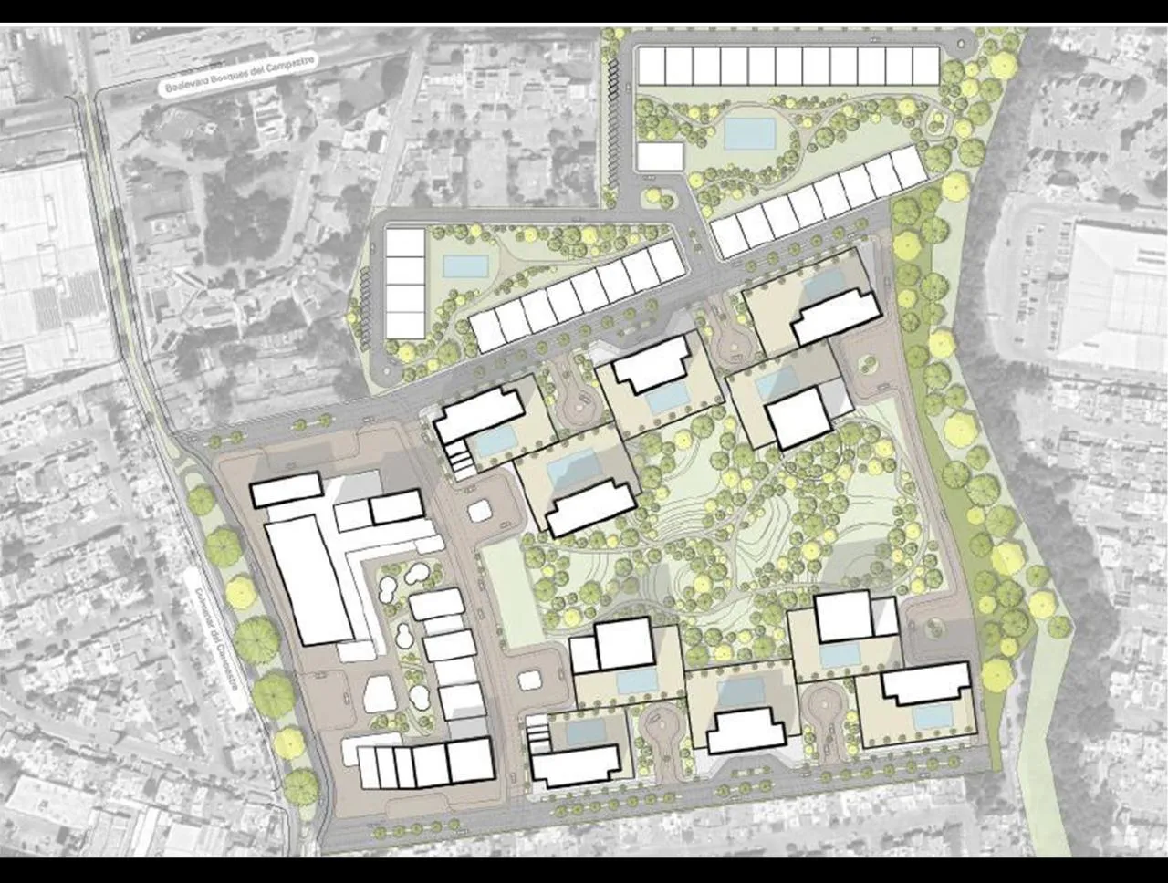 magen del proyecto compartida a los integrantes de la Comisión de Desarrollo Urbano