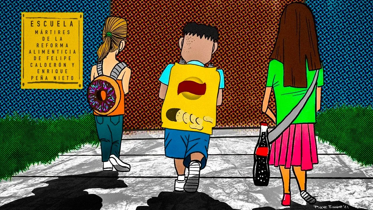 En el regreso a clases, urgen escuelas libres de COVID-19 pero también de comida chatarra