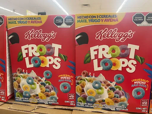 Sólo quedó el pico. Kellogg’s en México tuvo que borrar sus personajes dirigidos a niñas y niños, como el tucán en el cereal Froot Loops. (Foto: Especial)