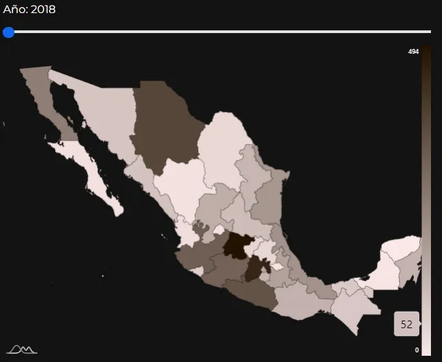 mapa de homicidios 